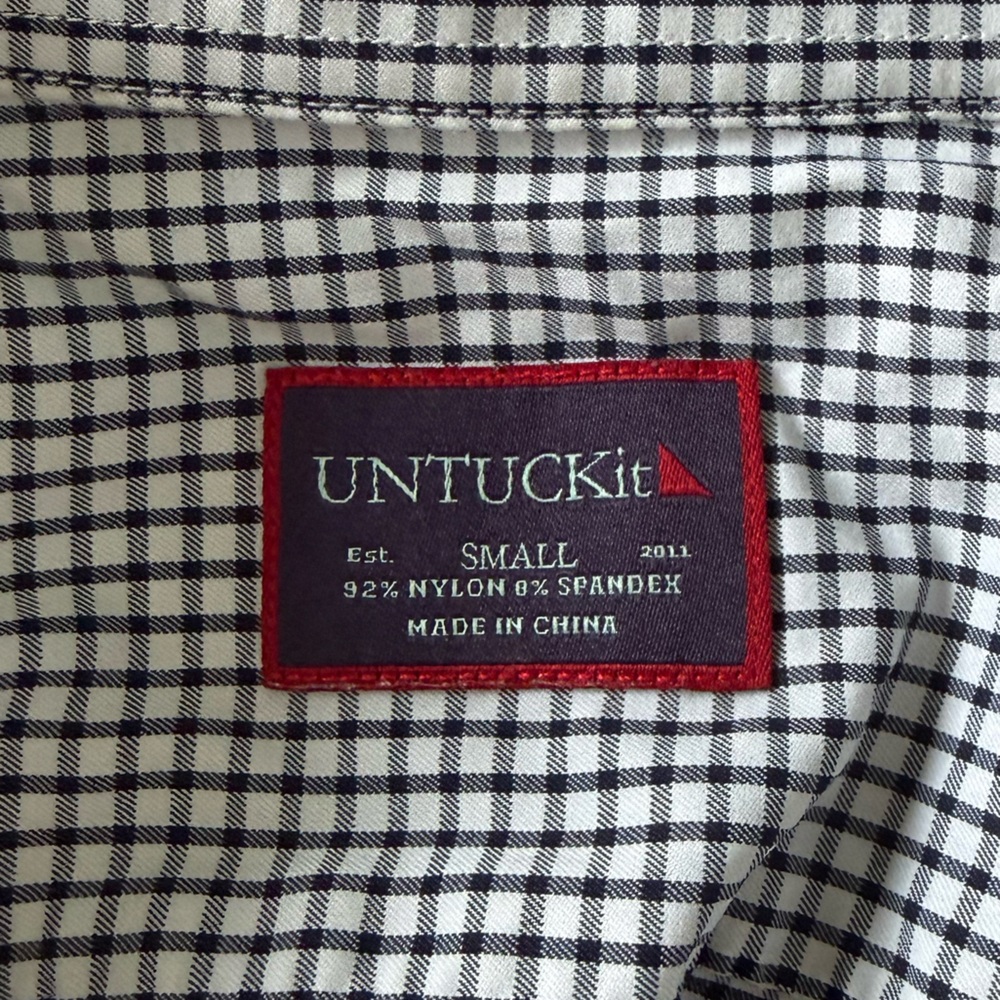 Untuckit Men’s Performance Slim Fit Button Down - image 4